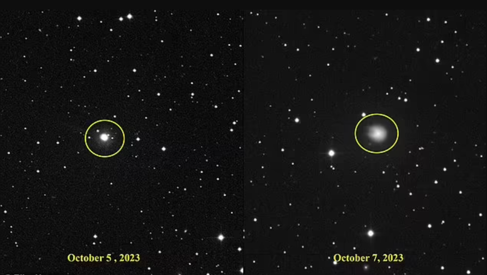 Втричі більше Евересту: у бік Землі летить величезна вулканічна комета